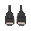 Tripp Lite 6ft High Speed HDMI Cable with Ethernet Digital Video / Audio 4K x 2K M/M 6' - Cable HDMI con Ethernet - HDMI macho a HDMI macho - 1.8 m - negro