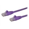 StarTech.com Cable de Red de 10m Púrpura Cat6 UTP Ethernet Gigabit RJ45 sin Enganches - Latiguillo Snagless de 10m - Cable de red - RJ-45 (M) a RJ-45 (M) - 10 m - UTP - CAT 6 - sin enganches, trenzado - púrpura