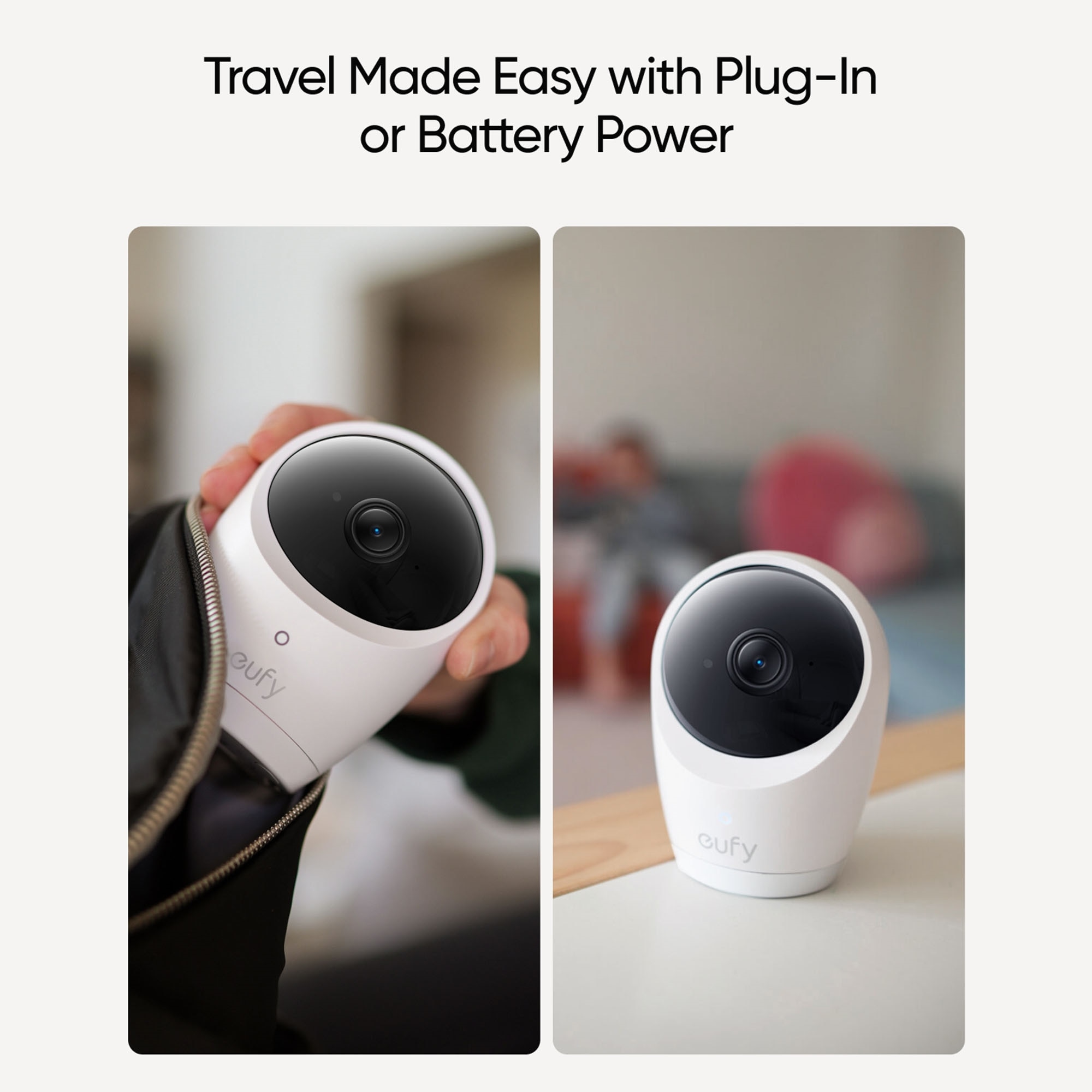 Eufy Baby Monitor E21 with 4K Camera and Charging Base 3