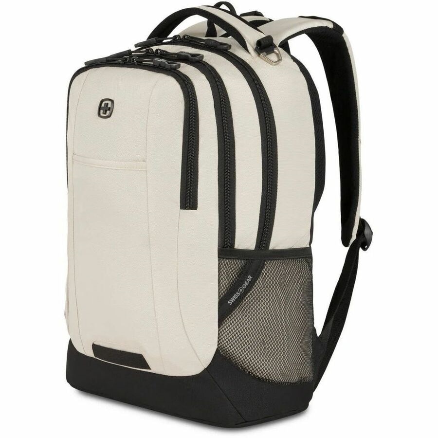 SWISSGEAR Cecil Laptop Backpack-Cream/Black 2