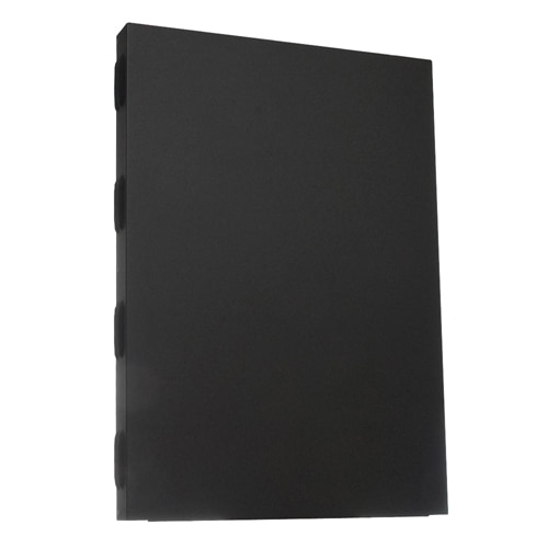 Rack Solutions 1U Covered Vertical Wall Mount Rack 2