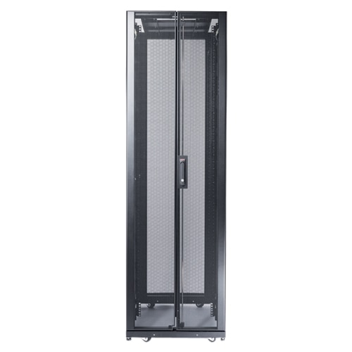 Armoire Rack APC by Schneider Electric NetShelter SX 48U Position au Sol pour Server - 482,60 mm Largeur de rack Rail Depth - Noir - Conforme aux normes TAA 2