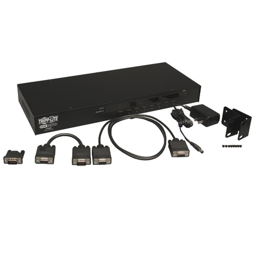 Tripp Lite 8-Port 1U Rackmount USB/PS2 KVM Switch - Steel Housing 2