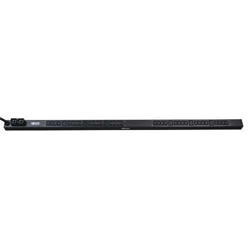 Tripp Lite by Eaton PDU 5.5kW Single-Phase 208/230V Basic PDU 38 Outlets (32 C13 and 6 C19) NEMA L6-30P Input 10 ft. (3.05 m) Cord 0U Vertical 2