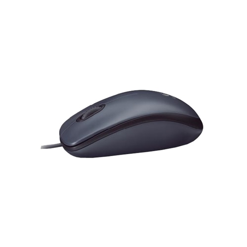 Logitech M90 Mouse - USB - Optical - Black 4
