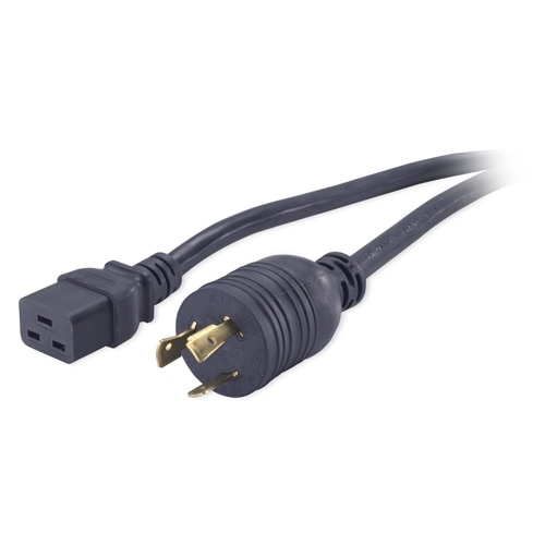 APC NetShelter Power Cord, IEC C19 to NEMA L6-20P, 3.7m 3