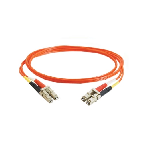 C2G 3m LCLC 50/125 Duplex Multimode OM2 Fiber Cable Orange 10ft