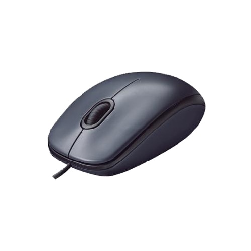 Logitech M90 Mouse - USB - Optical - Black 3