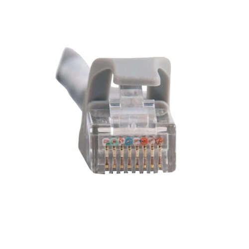 C2G-10ft Cat6 Snagless Crossover Unshielded (UTP) Network Patch Cable - Gray 2