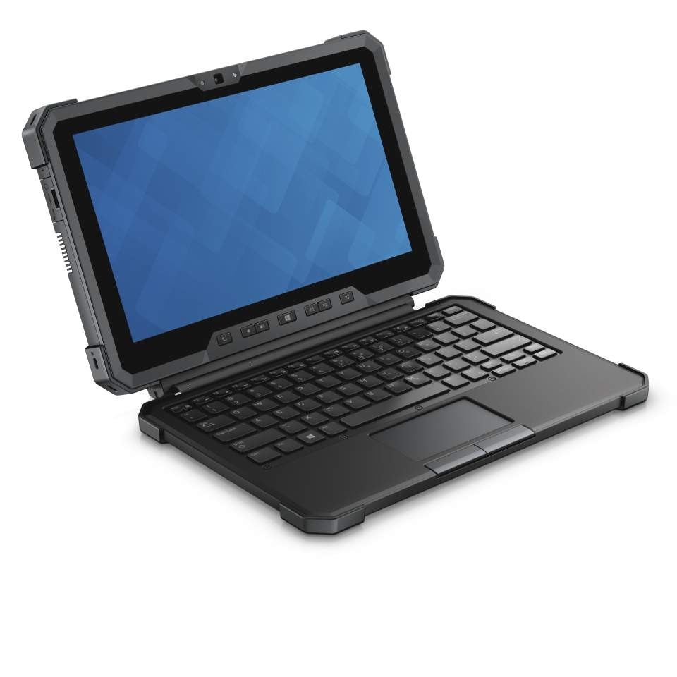 Dell Keyboard Cover with Kickstand for the Latitude 12 Rugged Tablet ...