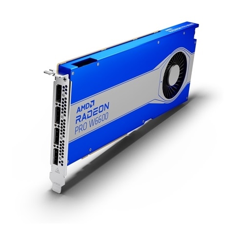 Dell AMD® Radeon™ Pro W6600, 8 GB GDDR6, full height, PCIe 4.0x8, 4 DP ...