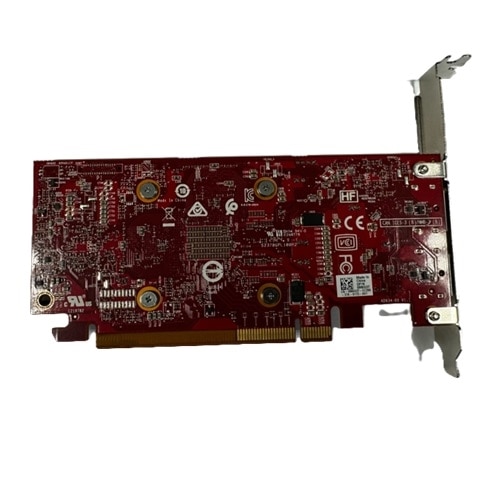 Dell AMD® Radeon™ RX 6300, 2 GB GDDR6, Meia altura, PCIe 4.0x4, 2 DP Placa Gráfica 2