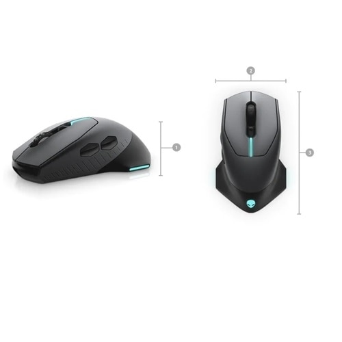Alienware Mechanical Backlit Gaming Keyboard & Wired Gaming Mouse ...