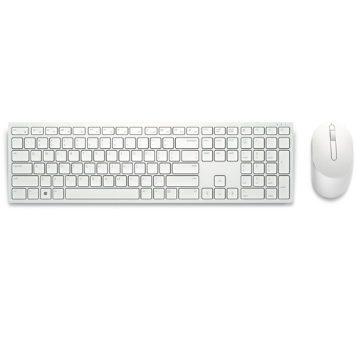 Clavier et souris sans fil professionnels Dell - KM5221W - allemand (QWERTZ) - blanc 3