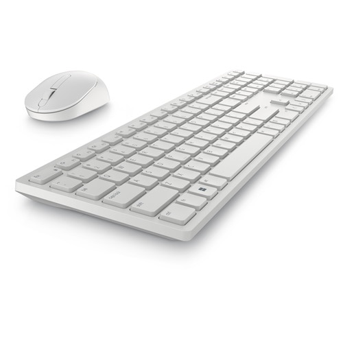 Clavier et souris sans fil professionnels Dell - KM5221W - français (AZERTY) - blanc 2