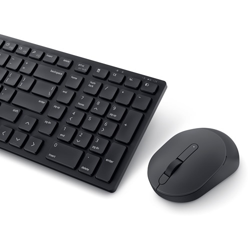 Dell Pro Compact Silent Keyboard and Mouse KM555 US International
