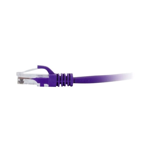 C2G 25ft Cat6 Snagless Unshielded (UTP) Network Patch Cable - Purple 4