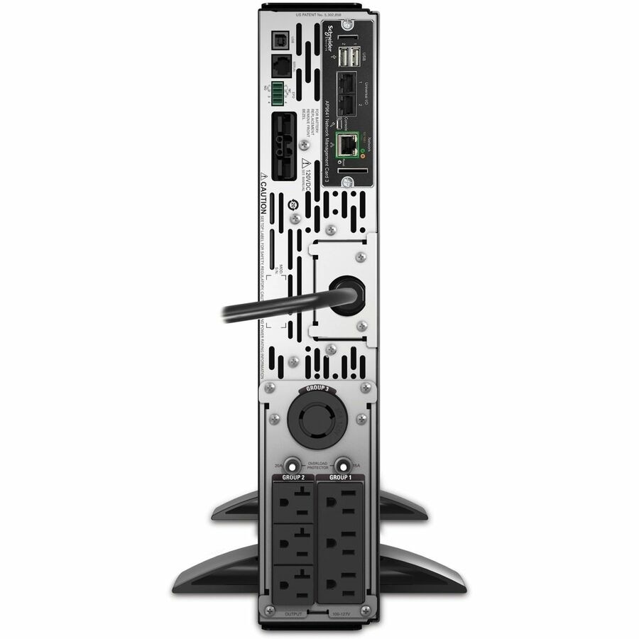 APC Smart-UPS X, Line Interactive, 3kVA, Rack/tower convertible 2U, 100V-127V, 3x 5-15R+3x 5-20R+1x L5-30R NEMA, NMC, Extended runtime, W/rail kit 5