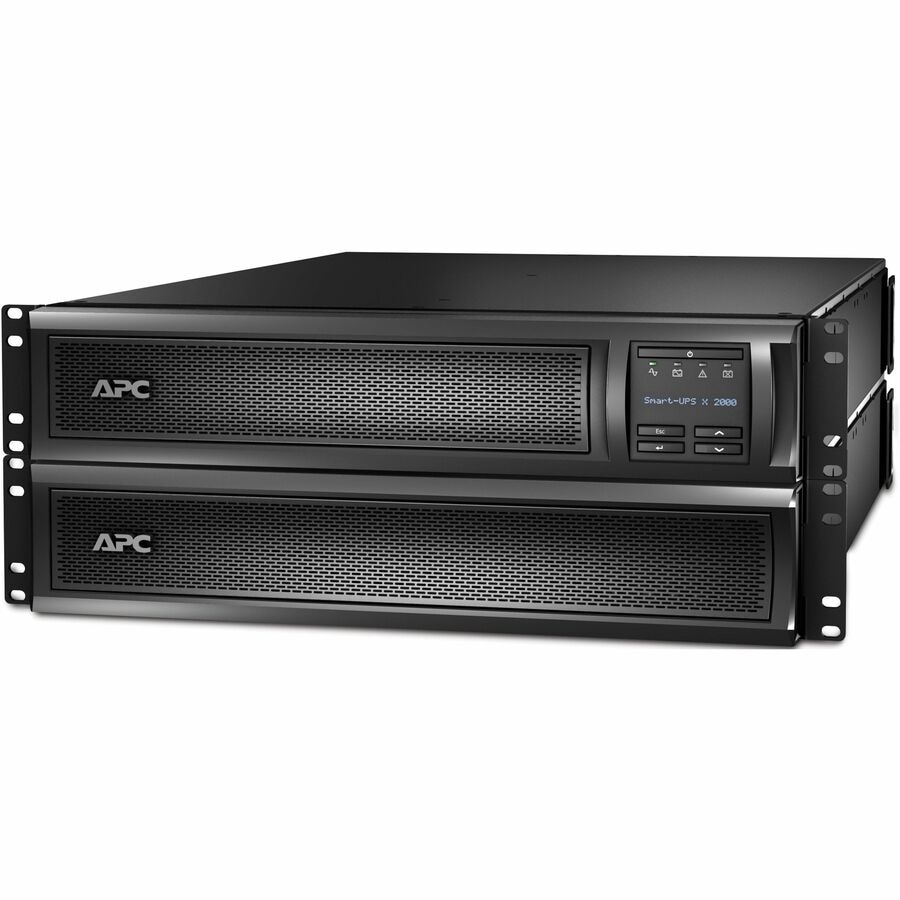 APC Smart-UPS X, Line Interactive, 2000VA, Rack/tower convertible 2U, 100V-127V, 3x 5-15R+3x 5-20R+1x L5-20R NEMA, SmartSlot, Extended runtime 2