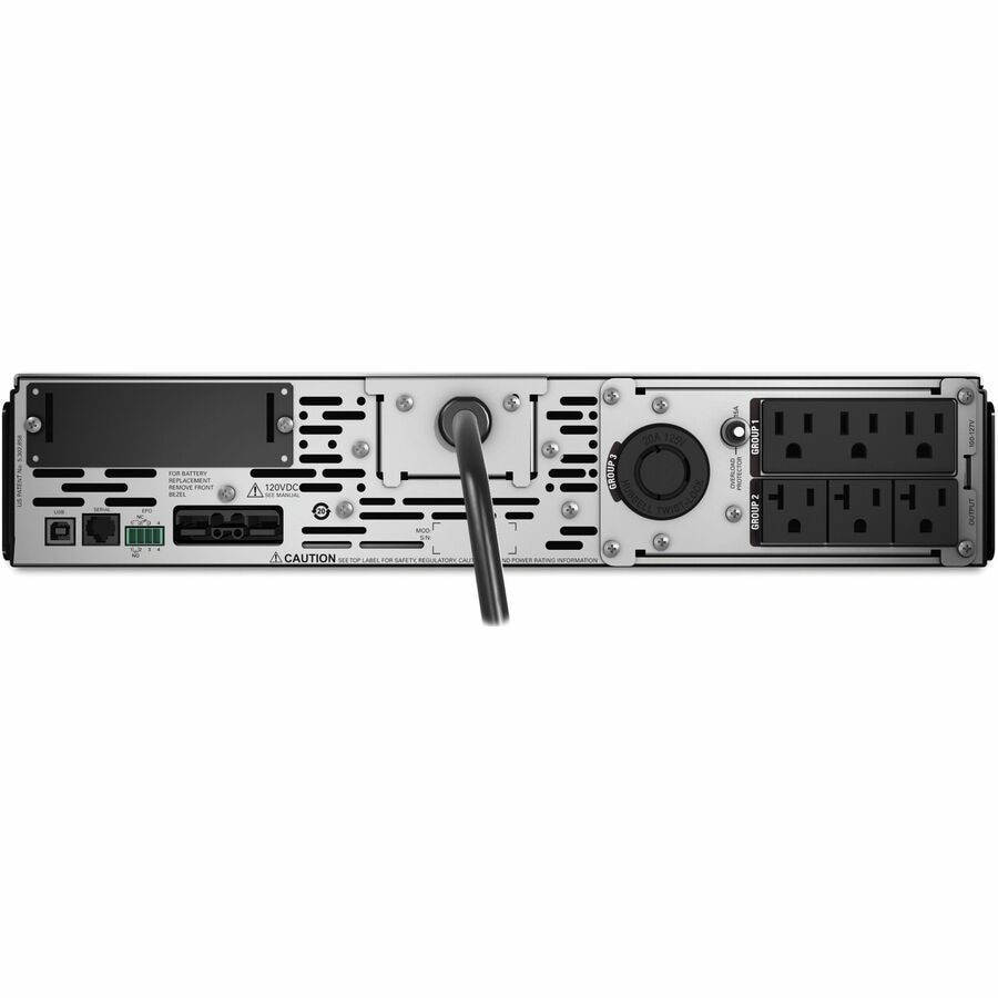 APC Smart-UPS X, Line Interactive, 2000VA, Rack/tower convertible 2U, 100V-127V, 3x 5-15R+3x 5-20R+1x L5-20R NEMA, SmartSlot, Extended runtime 4