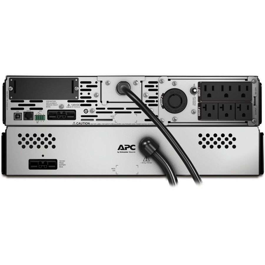 APC Smart-UPS X, Line Interactive, 2000VA, Rack/tower convertible 2U, 100V-127V, 3x 5-15R+3x 5-20R+1x L5-20R NEMA, SmartSlot, Extended runtime 5