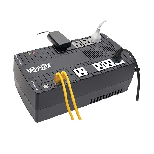 Tripp Lite by Eaton UPS 700VA 350W Line-Interactive UPS - 8 NEMA 5-15R Outlets AVR 120V 50/60 Hz USB Desktop/Wall Mount 3
