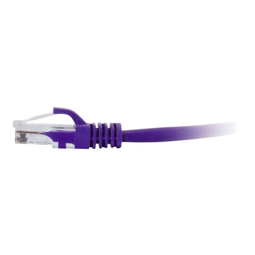 C2G-35ft Cat6 Snagless Unshielded (UTP) Network Patch Cable - Purple 2