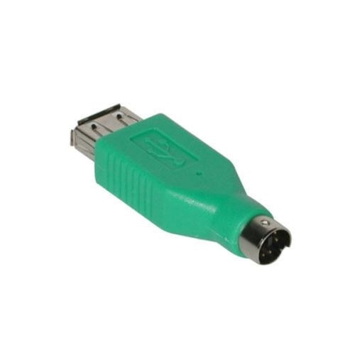 C2G Adapter för tangentbord/mus 6 pin PS/2 (hane) 4 pin USB typ A