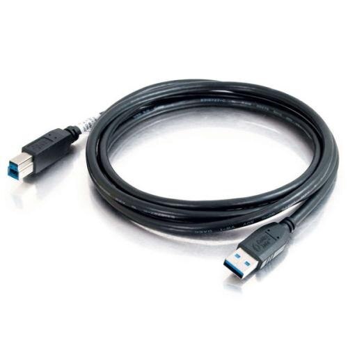 C2G - Cable USB - USB Tipo A De 9 Patillas (M) - USB Tipo B De 9 Patillas (M) - 2 M (6.56 Ft ...