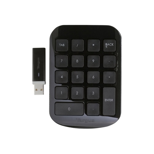 Targus Wireless Numeric Keypad Black, Gray Dell USA