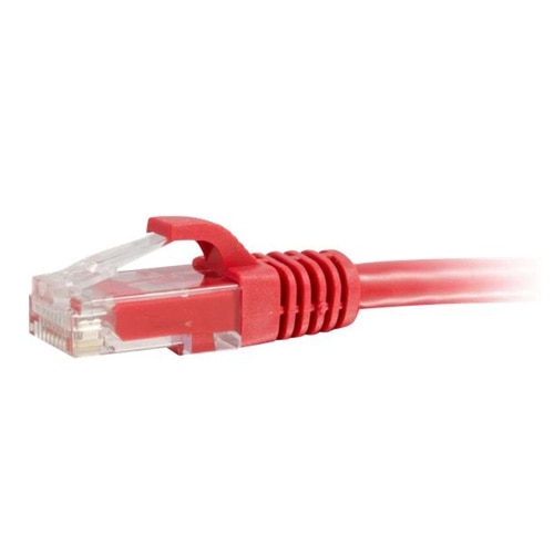 C2G 5ft Cat5e Ethernet Cable - 350 MHz - Snagless - Red 4