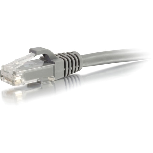 C2G 25ft Cat6 Ethernet Cable - Snagless Unshielded (UTP) - Gray 2