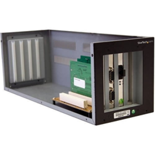 StarTech.com PCI Express to 2 PCI & 2 PCIe Expansion Enclosure System - Full Length - Expansion Bay - External - 4 slot - PCI Express Single Lane - PCI Full Length 4