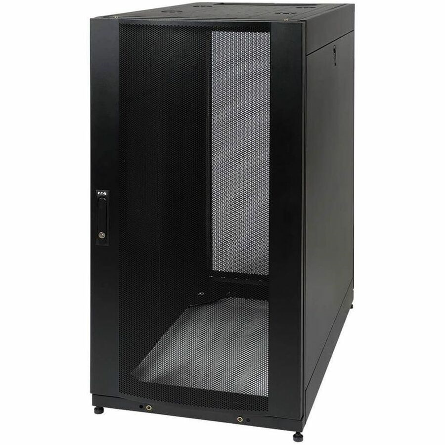 Eaton Tripp Lite Series 25U SmartRack Standard-Depth Half-Height Server Rack Enclosure, Doors and Side Panels 2