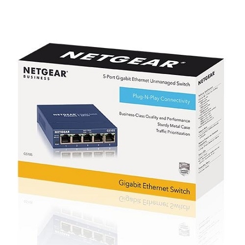 Netgear ProSafe GS105 Ethernet Switch 6