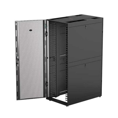 APC by Schneider Electric NetShelter SX 42U Floor Standing Rack Cabinet for Networking, Airflow System - 482.60 mm Rack Width - Black - TAA Compliant 2