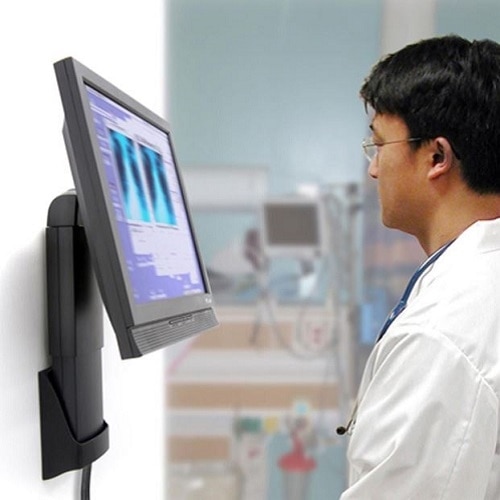 Ergotron Neo-Flex 60-577-195 Wall Mount for Flat Panel Display - Black 3