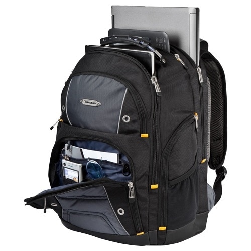 Targus 17” Drifter II Backpack, Black/Gray 2