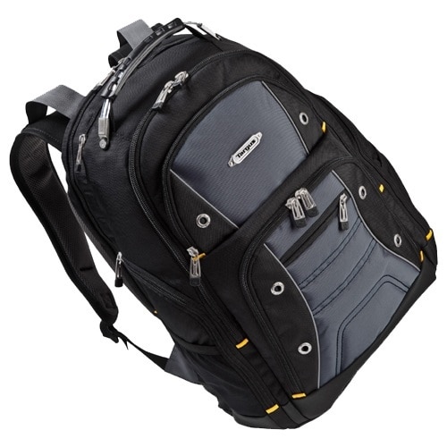 Targus 17” Drifter II Backpack, Black/Gray 4