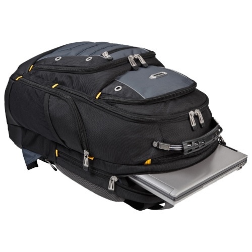 Targus 17” Drifter II Backpack, Black/Gray 5