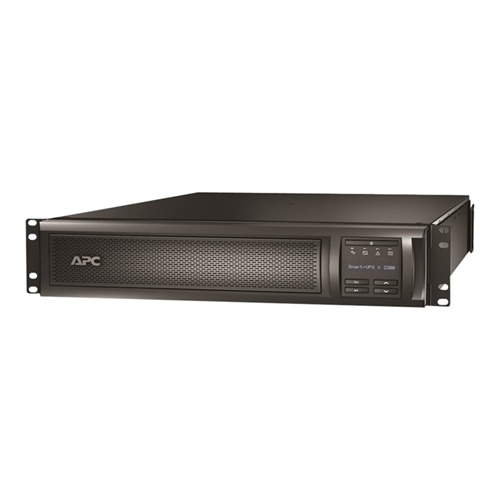 APC Smart-UPS X, Line Interactive, 2200VA, Rack/tower convertible 2U, 208V-230V, 8x C13+1x C19 IEC, SmartSlot, Extended runtime 2