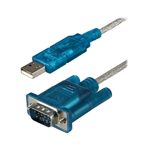 StarTech.com 3ft (91cm) 1-Port USB to RS232 DB9 Serial Adapter Cable, USB to Serial Adapter Cable - M/M 2