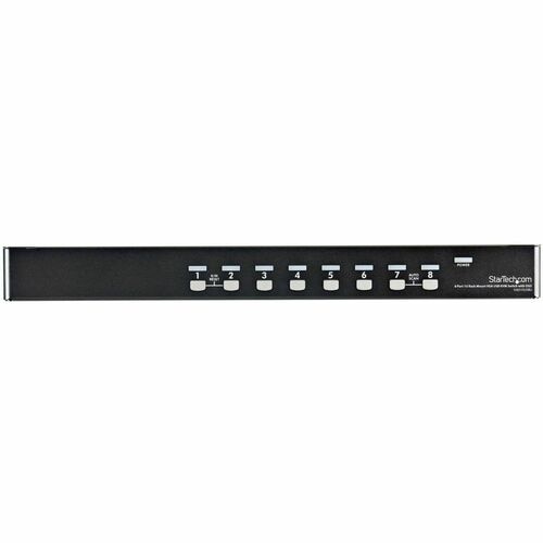 StarTech.com 8 Port 1U Rackmount USB KVM Switch Kit with OSD and Cables 3