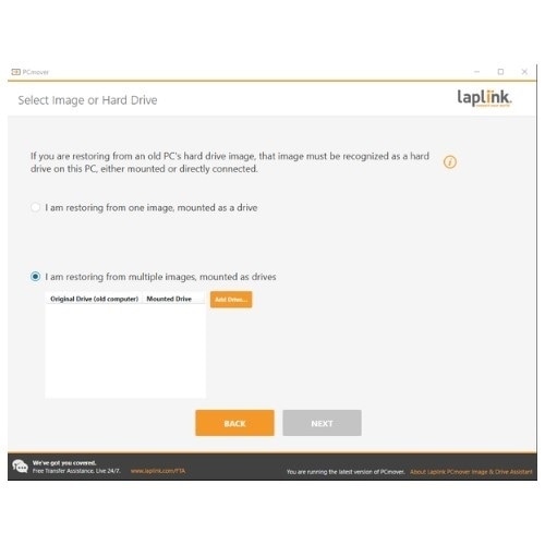 Download Laplink PCmover Image & Drive Assistant Download 3