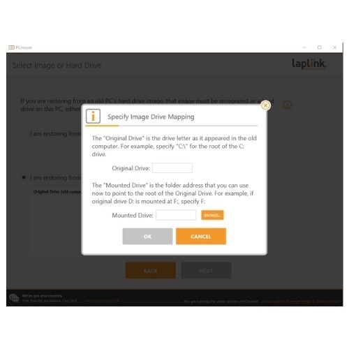 Download Laplink PCmover Image & Drive Assistant Download 5