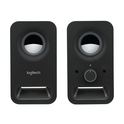 Logitech Multimedia Speakers Z150 with Clear Stereo Sound (Midnight Black, 3W RMS) 3