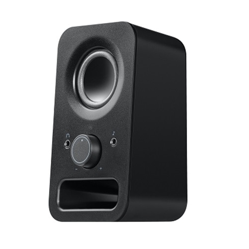 Logitech Multimedia Speakers Z150 with Clear Stereo Sound (Midnight Black, 3W RMS) 6