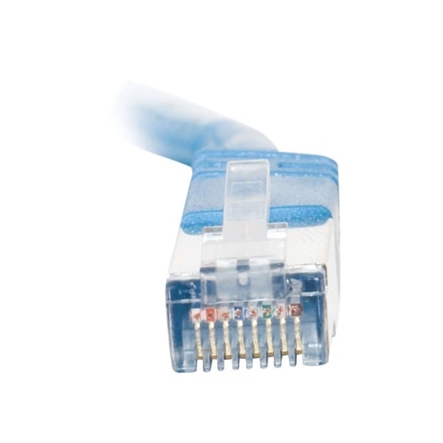 C2G 14ft Cat5e Molded Shielded (STP) Network Patch Cable - Blue | Dell USA