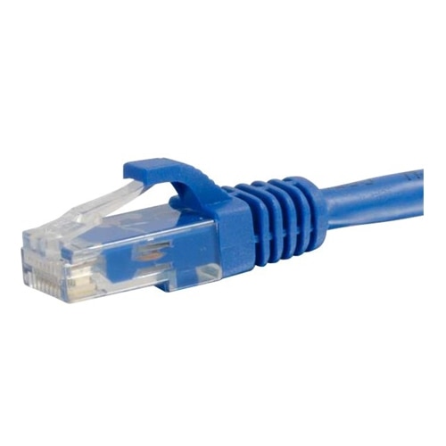 C2G-30ft Cat5e Snagless Unshielded (UTP) Network Patch Cable - Blue 3