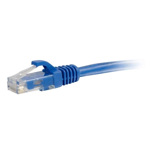 C2G-30ft Cat5e Snagless Unshielded (UTP) Network Patch Cable - Blue 4
